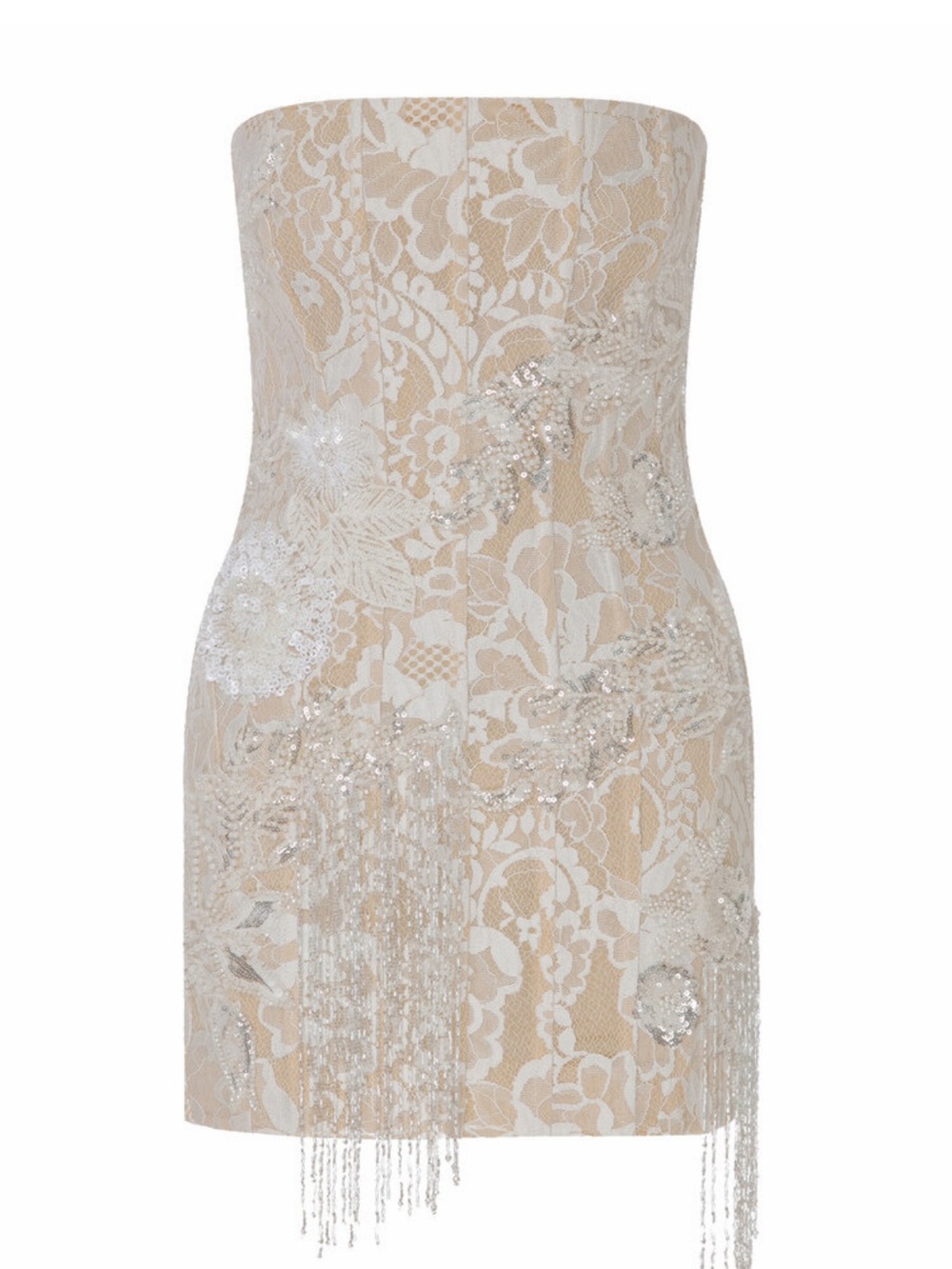 ILA The Brand Skye Embellished Lace Mini Dress EU34